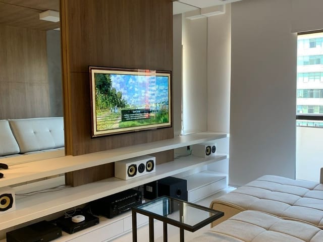 Foto do Apartamento - Apartamento à venda, Cidade Monções, São Paulo, SP | Vista Livre