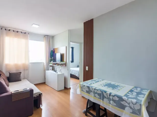 Apartamento com 42m² 2 quartos e 1 banheiro, à venda, no bairro Jardim do Lago em São Paulo