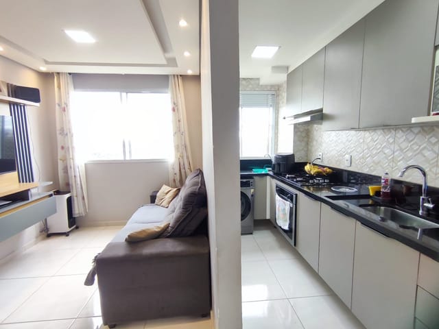 Apartamento com 42m² 2 quartos e 1 banheiro, à venda, no bairro Jardim do Lago em São Paulo
