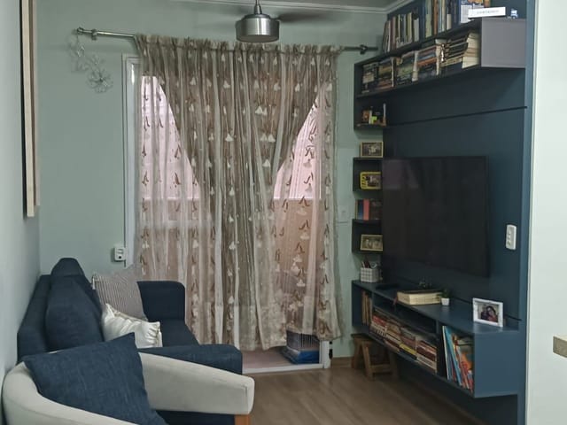 Apartamento 2 quartos e 1 banheiro, à venda, no bairro Vila Ercília em Jandira
