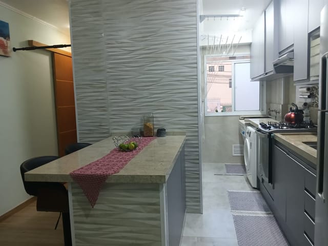 Apartamento 2 quartos e 1 banheiro, à venda, no bairro Vila Ercília em Jandira