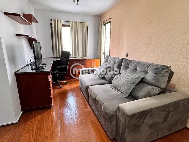 Apartamento com 88m² 1 quarto e 2 banheiros, para alugar, no bairro Cambuí em Campinas