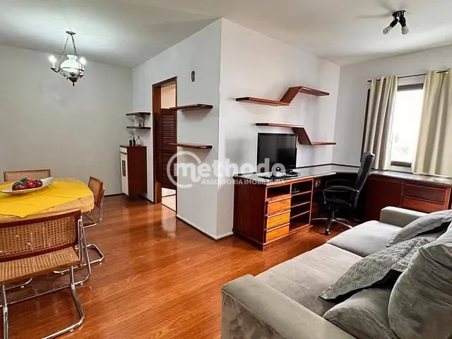 Apartamento com 88m² 1 quarto e 2 banheiros, para alugar, no bairro Cambuí em Campinas