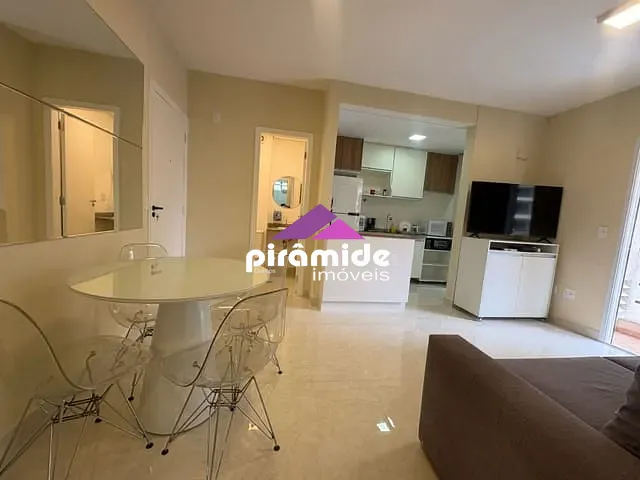 Apartamento com 50m² 1 quarto e 2 banheiros, à venda, no bairro Jardim Aquarius em São José dos Campos