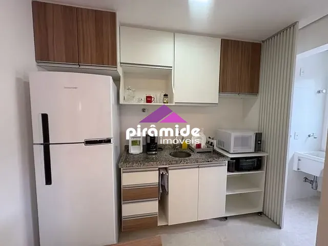 Apartamento com 50m² 1 quarto e 2 banheiros, à venda, no bairro Jardim Aquarius em São José dos Campos