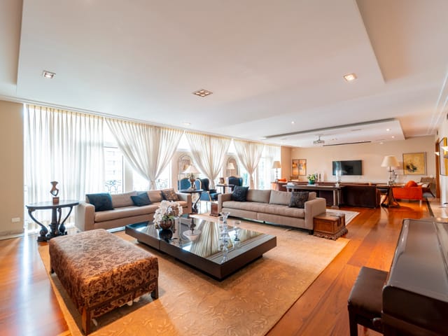 Apartamento com 394m² 4 quartos e 6 banheiros, à venda, no bairro Jardim Paulista em São Paulo
