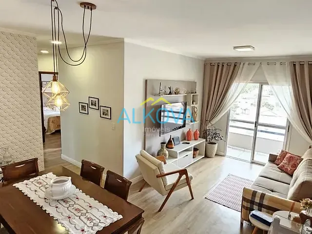 Apartamento 3 quartos e 2 banheiros, à venda, no bairro Jardim Bela Vista em São José dos Campos