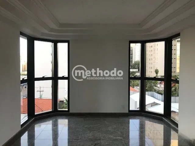 Apartamento com 569m² 4 quartos e 7 banheiros, à venda ou para alugar, no bairro Cambuí em Campinas
