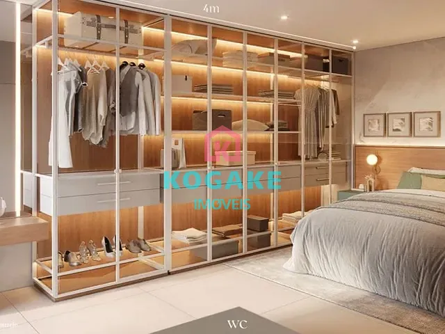 Apartamento com 71m² 2 quartos e 2 banheiros, à venda, no bairro Vila Adyana em São José dos Campos
