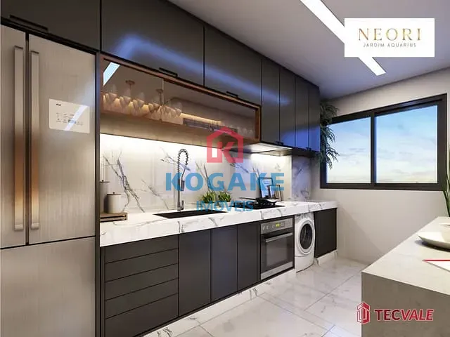 Apartamento com 87m² 3 quartos e 2 banheiros, à venda, no bairro Jardim Aquarius em São José dos Campos