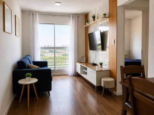 Apartamento com 50m² 2 quartos e 1 banheiro, à venda, no bairro São Pedro em Osasco