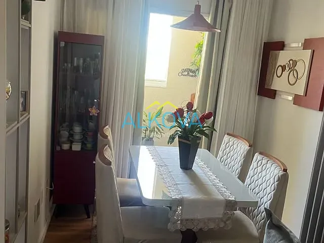 Apartamento 2 quartos e 2 banheiros, à venda, no bairro Parque Residencial Flamboyant em São José dos Campos