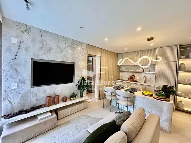 Apartamento com 60m² 2 quartos e 2 banheiros, à venda, no bairro Vila Nova Conceição em São Paulo