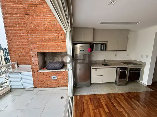 Apartamento 1 quarto e 2 banheiros, para alugar, no bairro Itaim Bibi em São Paulo