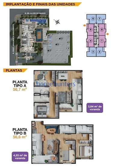 Apartamento, 2 quartos, 57 m² - Foto 4