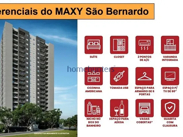 Apartamento 2 quartos e 2 banheiros, à venda, no bairro São Bernardo em Campinas