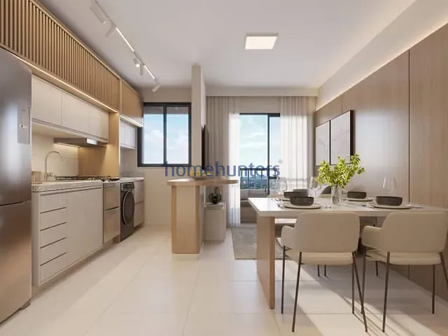 Apartamento 2 quartos e 2 banheiros, à venda, no bairro Residencial Galeria Garden em Campinas