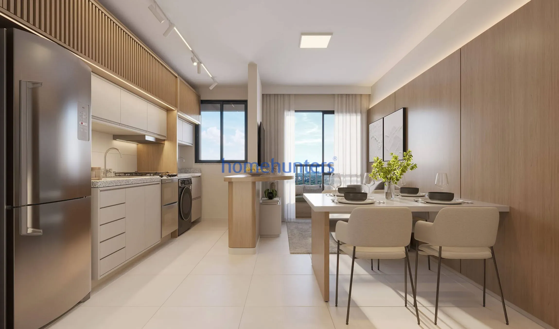 Apartamento, 2 quartos, 45 m² - Foto 3