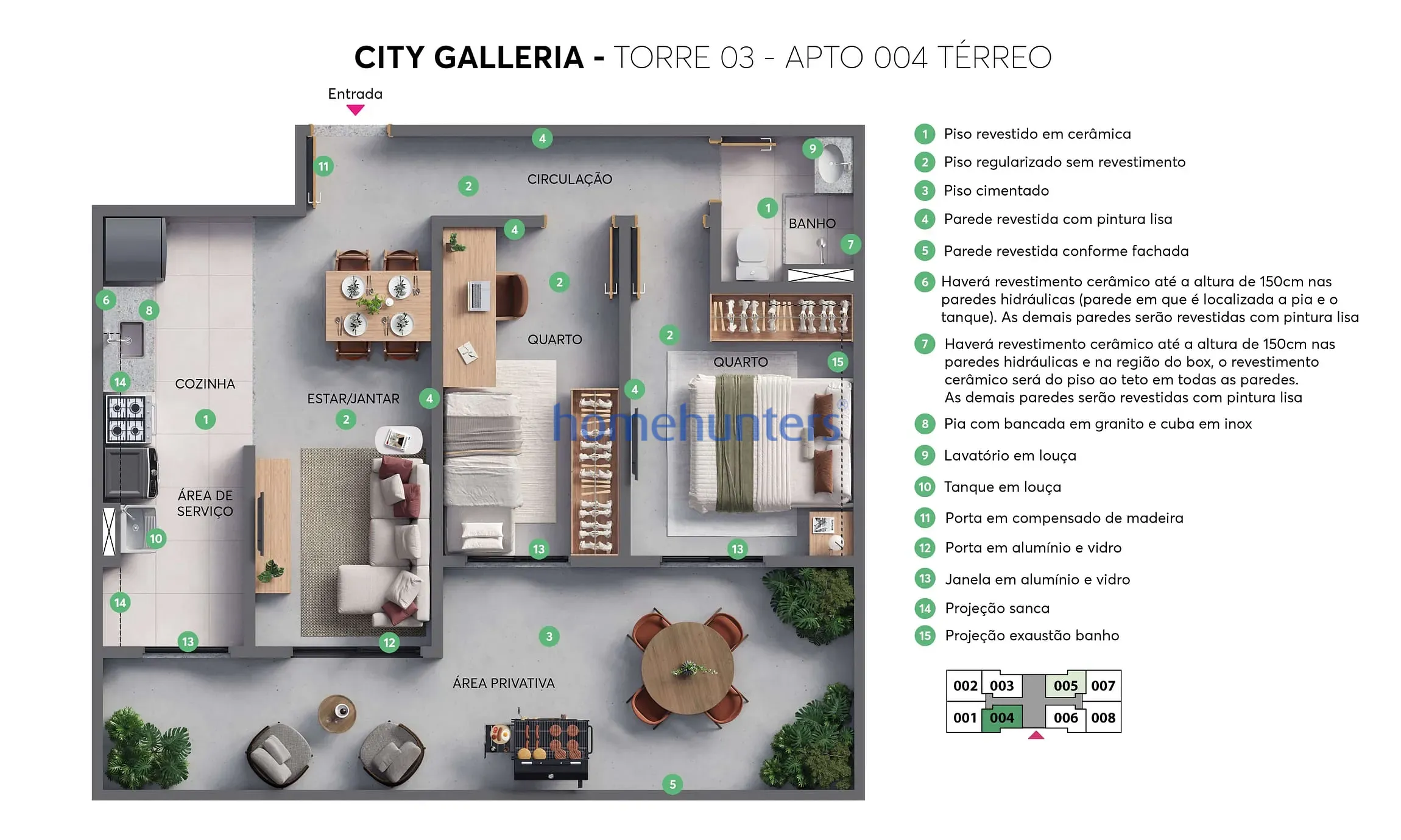 Apartamento, 2 quartos, 45 m² - Foto 21