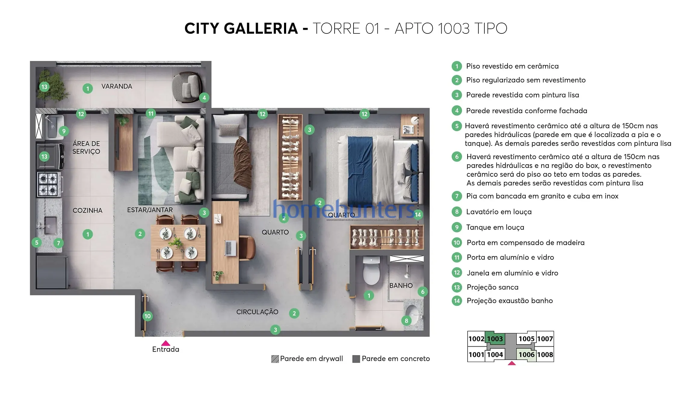 Apartamento, 2 quartos, 45 m² - Foto 19