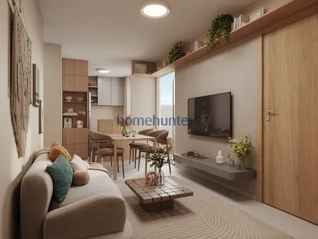 Apartamento 2 quartos e 1 banheiro, à venda, no bairro Loteamento Residencial Novo Mundo em Campinas