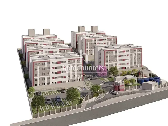 Apartamento 2 quartos e 1 banheiro, à venda, no bairro Loteamento Residencial Novo Mundo em Campinas