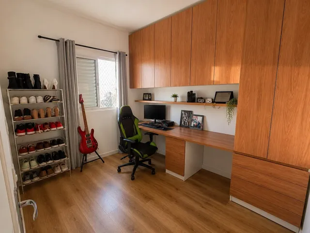 Apartamento com 52m² 2 quartos e 1 banheiro, à venda, no bairro Granja Vianna em Cotia