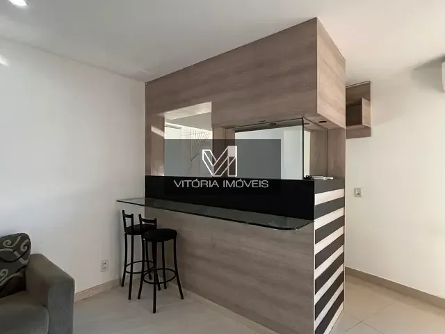 Apartamento com 40m² 1 quarto e 1 banheiro, para alugar, no bairro Praia do Canto em Vitória