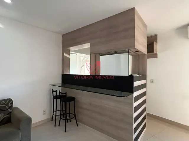 Apartamento com 40m² 1 quarto e 1 banheiro, para alugar, no bairro Praia do Canto em Vitória