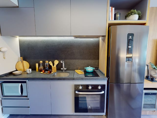 Apartamento com 5679m² 1 quarto e 1 banheiro, à venda, no bairro Vila Clementino em São Paulo