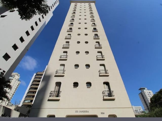 Apartamento com 45m² 1 quarto e 1 banheiro, à venda, no bairro Indianópolis em São Paulo