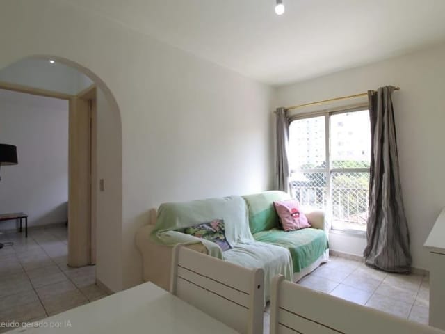 Apartamento com 45m² 1 quarto e 1 banheiro, à venda, no bairro Indianópolis em São Paulo
