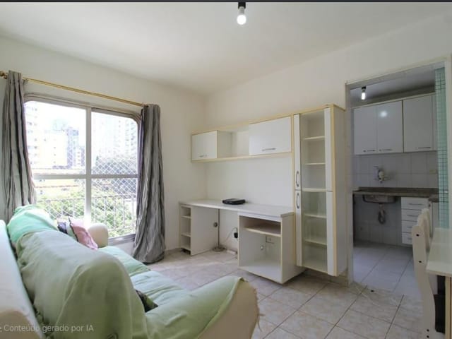 Apartamento com 45m² 1 quarto e 1 banheiro, à venda, no bairro Indianópolis em São Paulo