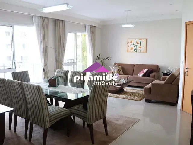 Apartamento com 220m² 4 quartos e 5 banheiros, à venda, no bairro Jardim Aquárius em São José dos Campos
