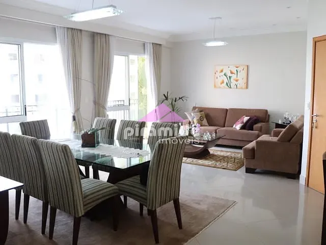 Apartamento com 220m² 4 quartos e 5 banheiros, à venda, no bairro Jardim Aquárius em São José dos Campos