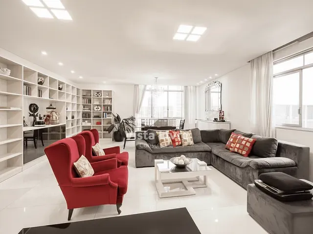 Apartamento com 190m² 3 quartos e 2 banheiros, à venda, no bairro Paraíso em São Paulo