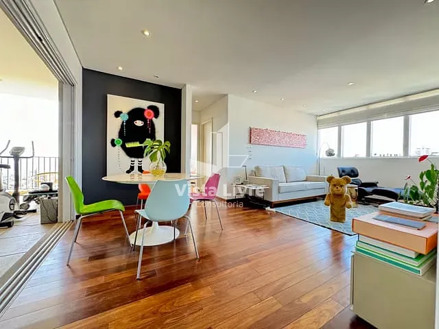 Apartamento com 124m² 2 quartos e 3 banheiros, à venda, no bairro Vila Ipojuca em São Paulo