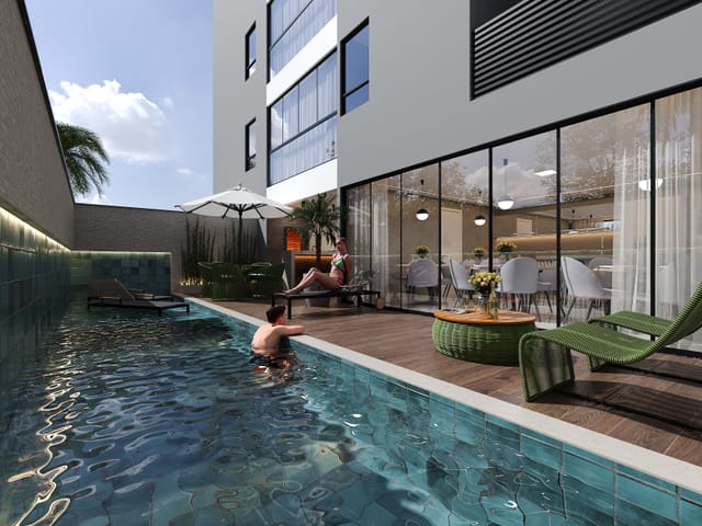 Apartamento com 58m² 2 quartos e 2 banheiros, à venda, no bairro Tabuleiro em Camboriú