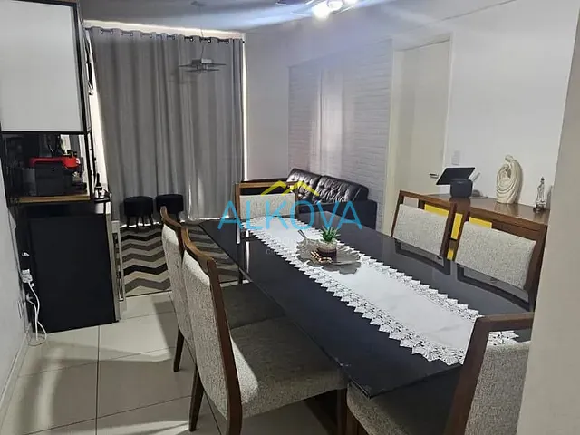 Apartamento 3 quartos e 2 banheiros, à venda, no bairro Conjunto Residencial Trinta e Um de Março em São José dos Campos