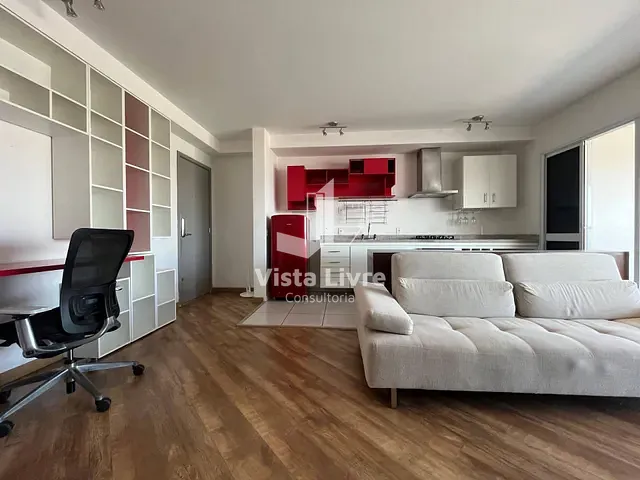 Apartamento com 57m² 1 quarto e 1 banheiro, à venda, no bairro Pinheiros em São Paulo