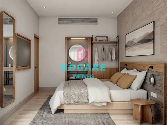 Apartamento com 41m² 1 quarto e 1 banheiro, à venda, no bairro Baixada Fluminense em Aparecida