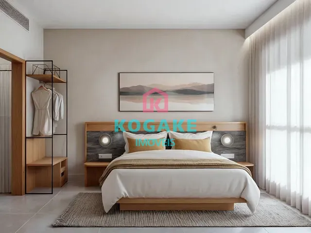 Apartamento com 41m² 1 quarto e 1 banheiro, à venda, no bairro Baixada Fluminense em Aparecida