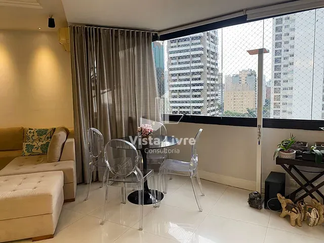 Apartamento com 112m² 3 quartos e 3 banheiros, à venda, no bairro Indianópolis em São Paulo