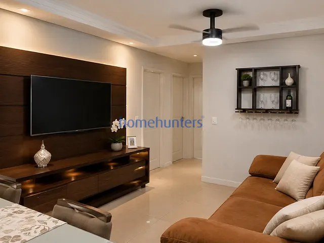 Apartamento com 70m² 2 quartos e 1 banheiro, à venda, no bairro Jardim Ipaussurama em Campinas