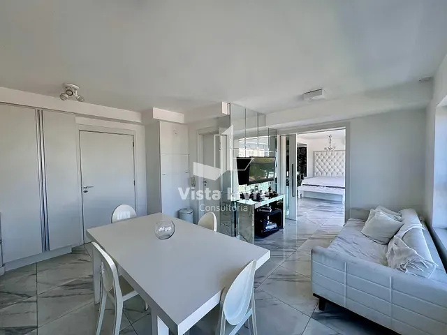 Apartamento com 57m² 1 quarto e 2 banheiros, à venda, no bairro Brooklin Paulista em São Paulo