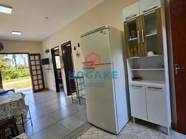 Apartamento com 50m² 2 quartos e 1 banheiro, à venda, no bairro Lagoinha em Ubatuba