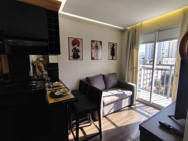 Apartamento 1 quarto e 1 banheiro, para alugar, no bairro Jardim da Glória em São Paulo
