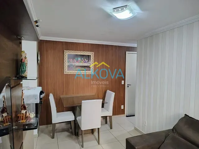 Apartamento 2 quartos e 1 banheiro, à venda, no bairro Parque Residencial Flamboyant em São José dos Campos