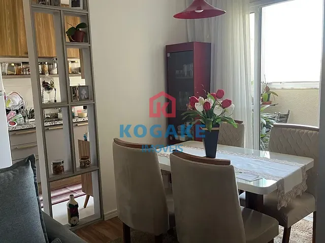 Apartamento 2 quartos e 2 banheiros, à venda, no bairro Parque Residencial Flamboyant em São José dos Campos