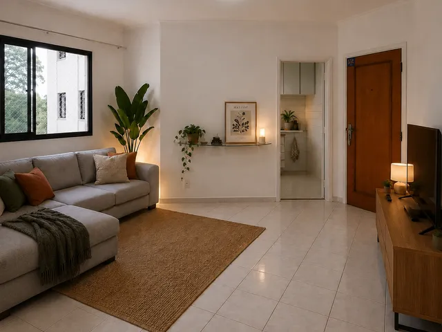Apartamento 2 quartos e 1 banheiro, à venda, no bairro Parque Taboão em Taboão da Serra